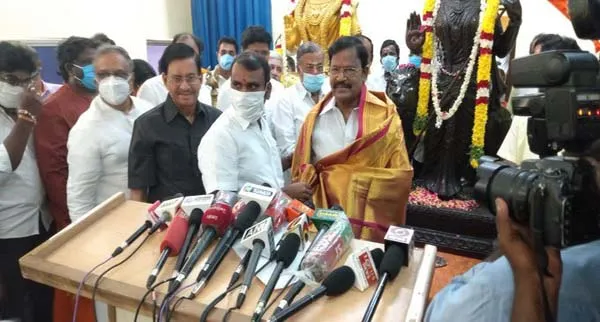 VP Duraisamy bjp join